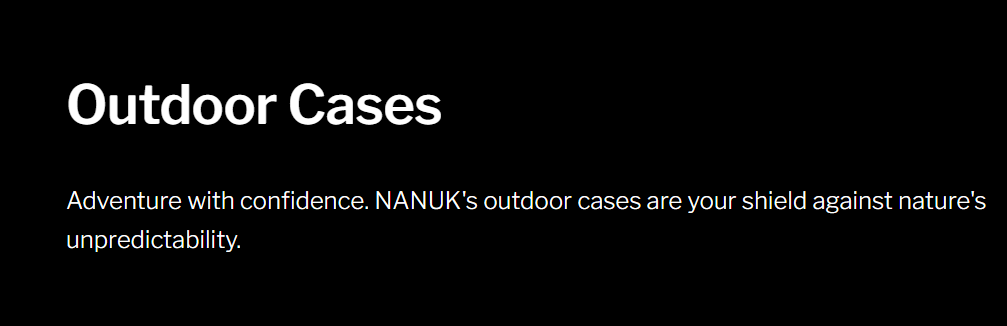 Nanuk - Outdoor Cases